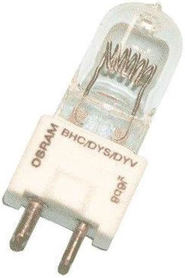 Main image of OSRAM DYS/BHC/DYV 600w 120v GZ9.5 3200k Single Ended Halogen Light Bulb