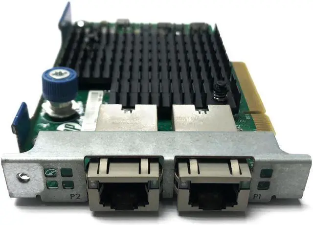 Alt view image 3 of 6 - HPE Ethernet 10Gb 2-Port 561FLR-T Adapter - PCI Express x8 - 2 Port(s) - 2 - Twisted Pair