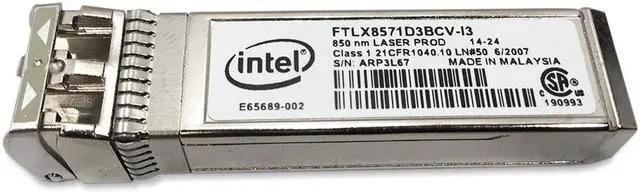 Main image of Intel 10G/1G SFP+ Transceiver FTLX8571D3BCV-IT X520-DA1/2 / SR1/2 Compatible