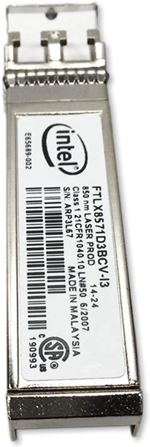 Alt view image 2 of 4 - Intel 10G/1G SFP+ Transceiver FTLX8571D3BCV-IT X520-DA1/2 / SR1/2 Compatible