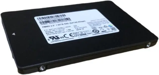 Alt view image 5 of 8 - Samsung PM883 1.92TB SATA 6Gb/s 2.5" Enterprise SSD — MZ7LH1T9HMLT (MZ-7LH1T90)