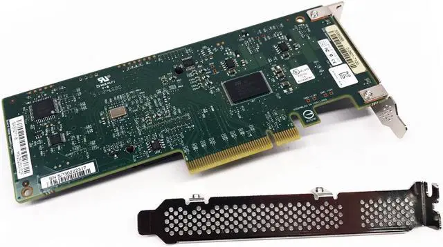 Alt view image 2 of 2 - Avago LSI SAS 9211-8i 8-port 6Gb/s PCI-E Internal Host Bus Adapter IT-Mode Both Brackets Included