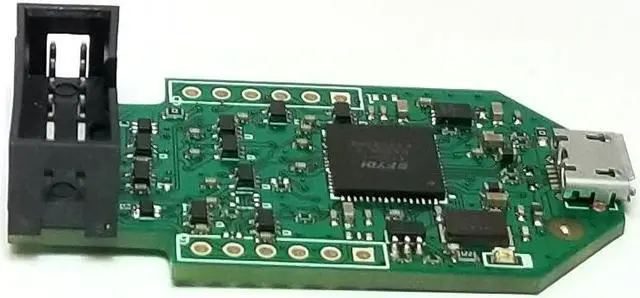 Alt view image 3 of 7 - JTAG Blaster Programs FPGAs and MCU's using the FT2232H chip