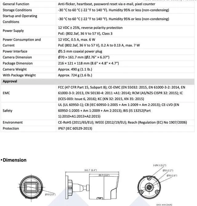 Alt view image 4 of 4 - LTS Platinum CMIP8342W-28MDA HD IP 4MP 2.8mm 131ft IR Smart Ai Built-in Mic WDR Bullet Camera LTCMIP8342W-28MDA, CMIP8342W-28M, LTCMIP8342W-28M