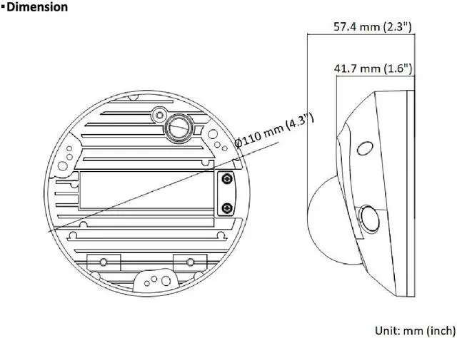 Alt view image 5 of 5 - LTS CMIP3142W-28SDA HD IP 4MP 2.8mm 98ft IR Ai Built-In Mic WDR Vandal Dome Camera LTCMIP3142W-28SDA