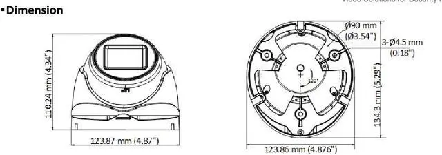 Alt view image 3 of 3 - LTS CMHT1953-ZF HD TVI 5MP 2.7-13.5mm Motorized Lens 131ft IR 4in1 Turret Camera LTCMHT1953-ZF