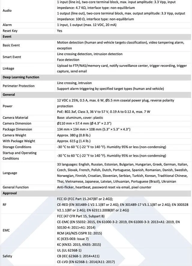 Alt view image 4 of 5 - LTS CMIP3142W-28SDA-WIFI IP 4MP 2.8mm Built-in Mic WDR WIFI Security Dome Camera LTCMIP3142W-28SDA-WIFI