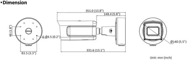 Alt view image 5 of 5 - LTS Platinum CMIP7943WLPR-32R IP 4MP 8-32mm WDR License Plate Recognition Bullet Camera LTCMIP7943WLPR-32R, CMIP7923LPR-22, CMIP7923WLPR-32R, CMIP7923NWLPR-32R