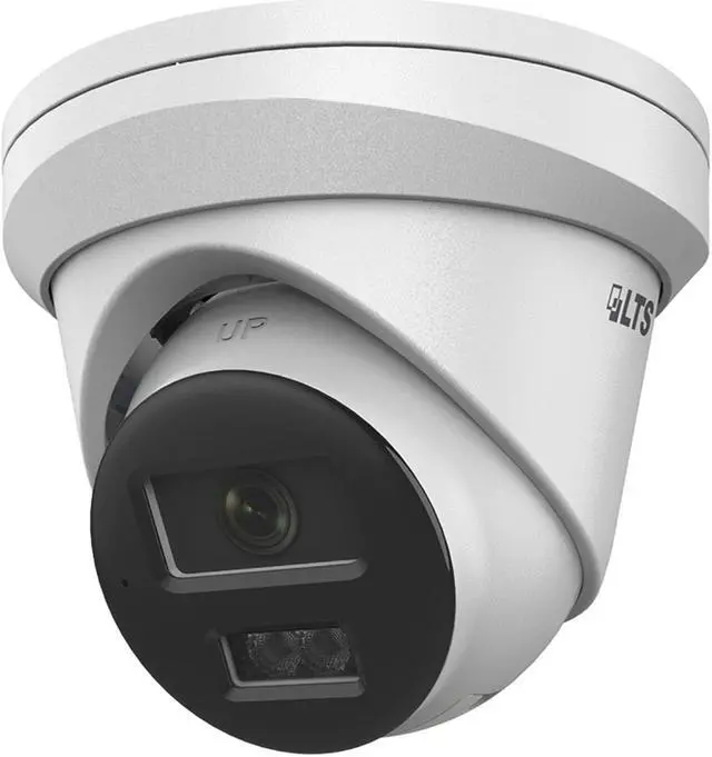 Main image of LTS Platinum CMIP1342WE-28MDA IP 4MP Dual Light 2.8mm WDR Mic Smart Ai Turret Dome Camera LTCMIP1342WE-28MDA