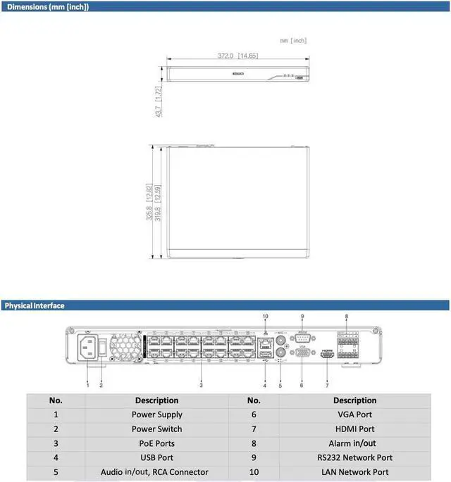 Alt view image 7 of 7 - LTS PRO-X LXN8216D-P16 16CH IP Up to 16MP Human & Vehicle Detection 16 PoE NDAA NVR