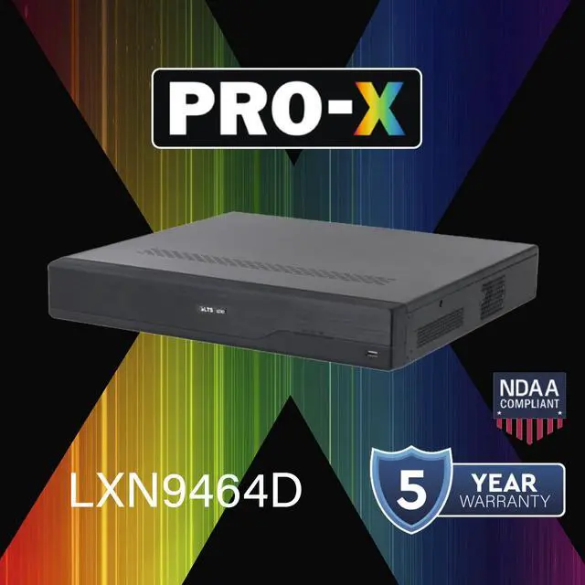 Alt view image 2 of 7 - LTS PRO-X LXN9464D 64CH IP Up to 8K/32MP Human & Vehicle Detection 8 x SATA NDAA NVR