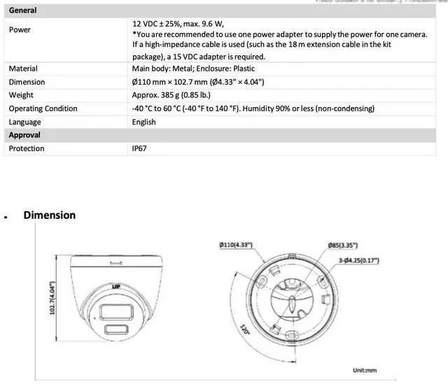 Alt view image 4 of 4 - LTS Platinum CMHT1752-28LS TVI 5MP Wide Lens Smart-Hybrid Strobe Light 2 Way Audio Camera LTCMHT1752-28LS