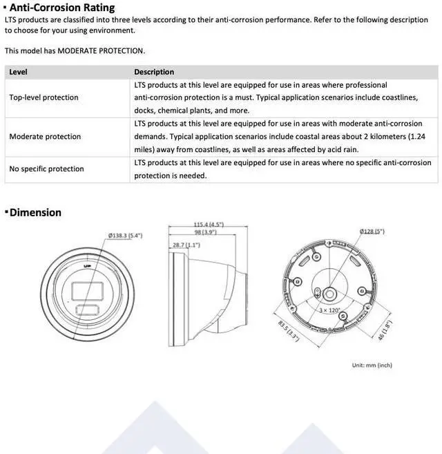 Alt view image 6 of 6 - LTS Platinum CMIP3CD42WI-28AISP IP 4MP Ai Color 247 Anti-Corrosion Smart Hybrid Light Camera LTCMIP3CD42WI-28AISP