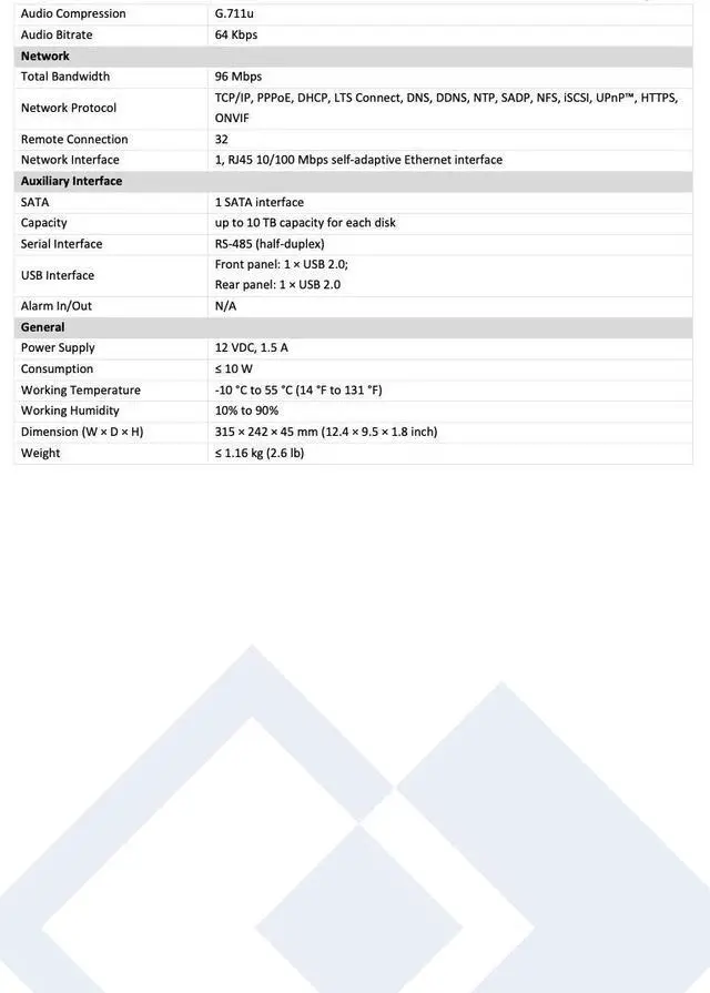 Alt view image 4 of 5 - LTS Platinum LTD8504D-ST 4CH 4K/8MP TVI/AHD/CVI/CVBS + 4CH IP Up to 4K/8MP Direct Search DVR LTD8504M-ST, LTD8504K-ST, LTD8504K-DT, LTD8504T-ST