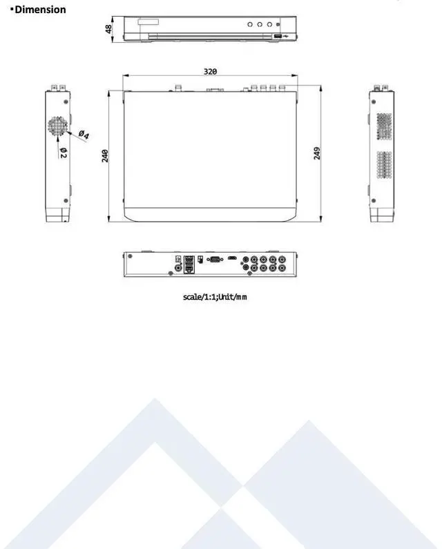 Alt view image 6 of 6 - LTS Platinum LTD8508D-STC 8CH 4K/8MP TVI/AHD/CVI/CVBS + 8CH IP Up to 4K/8MP Direct Search DVR LTD8508M-ST, LTD8508K-ST