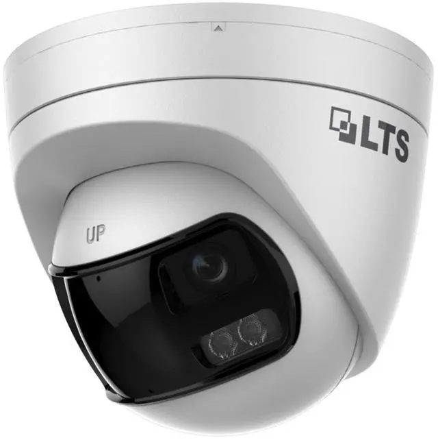 Main image of LTS Platinum CMHT3C5PW-28L 5MP TVI 180 24/7 Color Dual Lens 131ft Light With Mic Dome Camera LTCMHT3C5PW-28L