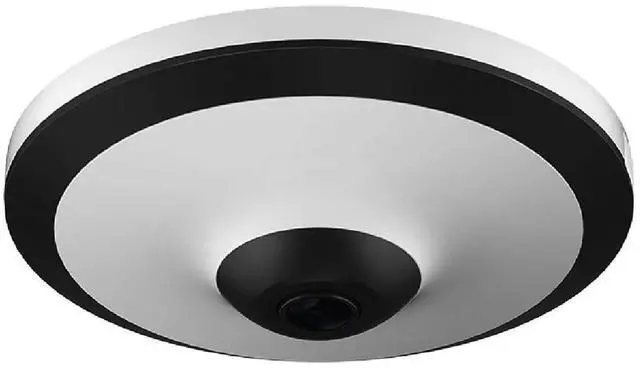 Main image of ENS Diamond HNC5I451-AS IP 5MP/30fps 1.4mm 32ft IR WDR Starlight Mic Fisheye Dome Camera