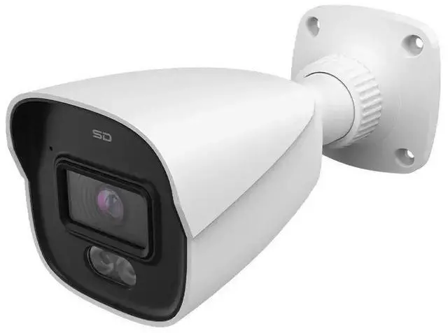 Main image of ENS Titanium IP-5IR4C41-28 4MP Full-Color Bullet IP Camera, 1/2.9 inch CMOS F1.0, 2.8mm, 120dB WDR, White Light, Human Vehicle Detection, Face Capture, Built-in Mic, IP67, PoE