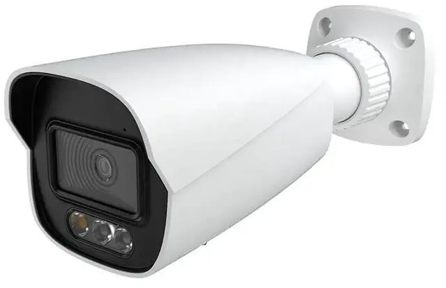 Main image of ENS Titanium IP-5IR8C4A2-28 8MP 4K Full-Color Bullet IP Camera, 1/1.8 inch CMOS F1.0, 2.8mm 110 Degree, White Light, Face Capture, Human Vehicle Detection, SD, IP67, PoE