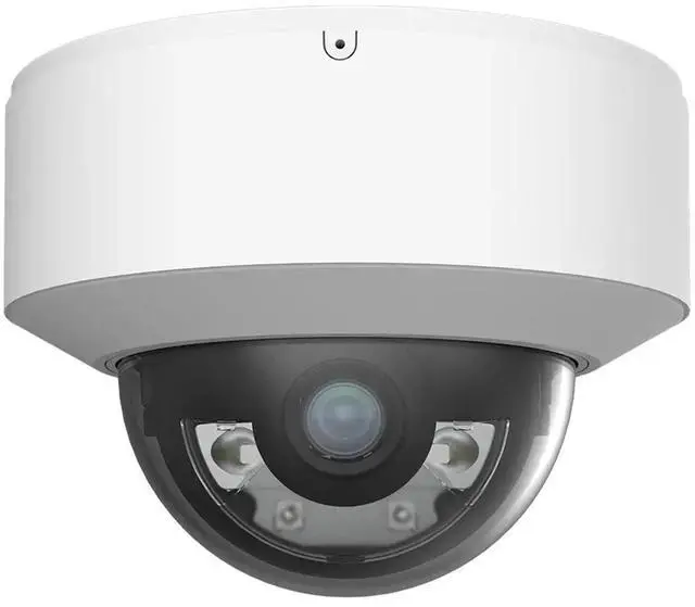 Main image of ENS Titanium IP-5VP8S4C1-28 8MP 4K Dual Illumination IP Vandal Dome Camera, 2.8mm Lens, 98ft IR & White Light, Smart Supplement Light, Human/Vehicle Detection, Built-in Mic, IP67 IK10, PoE