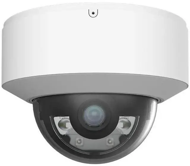Main image of ENS Titanium IP-5VP6S4C1-28 6MP Dual Illumination IP Vandal Dome Camera, 2.8mm Lens, 98ft IR & White Light, Smart Supplement Light, Human/Vehicle Detection, Built-in Mic, IP67 IK10, PoE