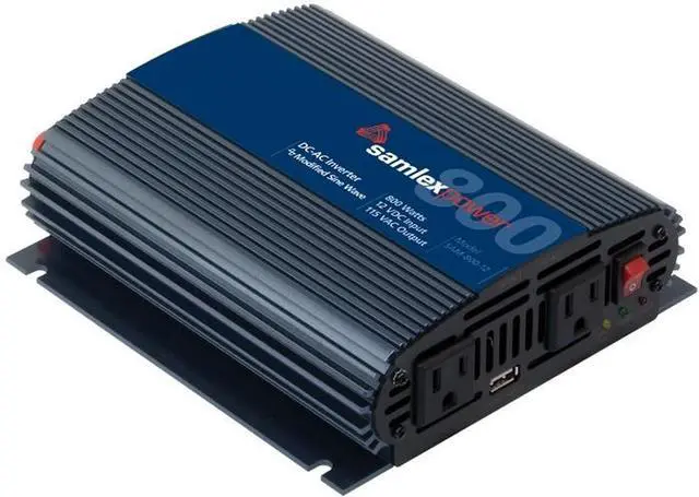 Alt view image 3 of 4 - Samlex SAM-800-12 Modified Sine Wave Inverter