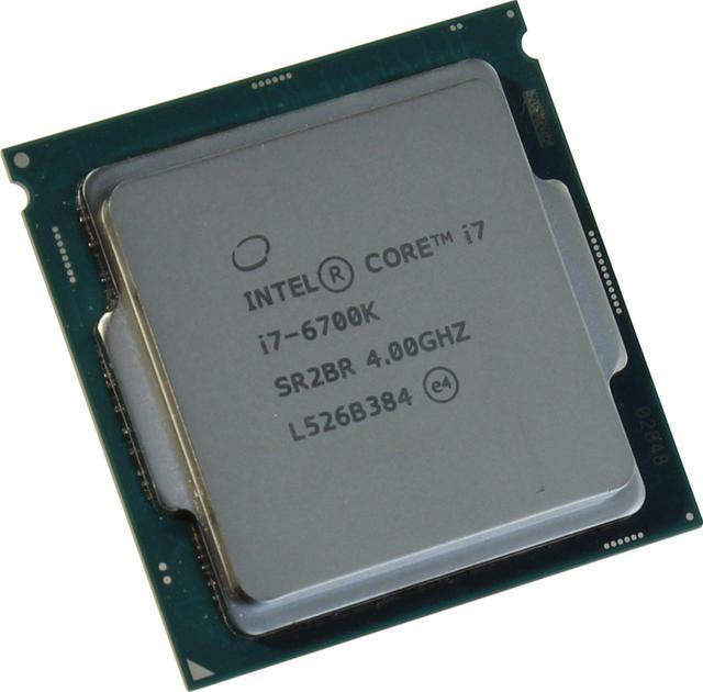 Intel Core i7-6700K - Core i7 6th Gen Skylake Quad-Core 4.0 GHz LGA 1151  91W Intel HD Graphics 530 Desktop Processor - CM8066201919901 - Newegg.com