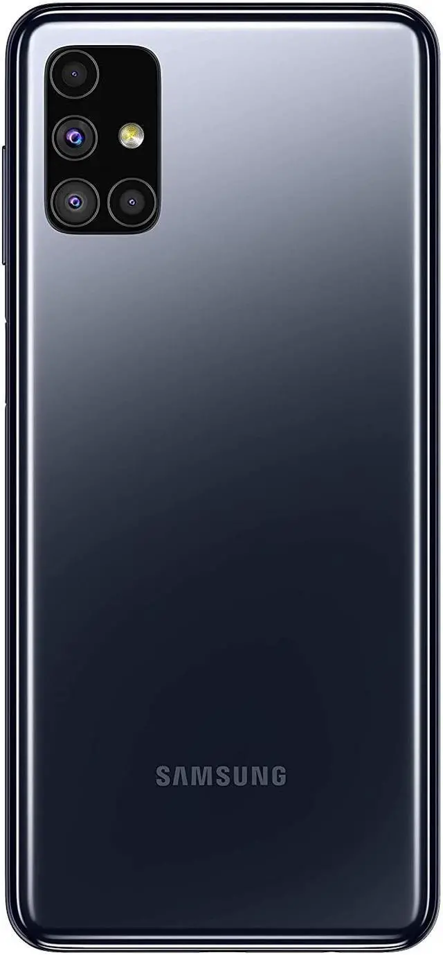Alt view image 3 of 5 - Samsung Galaxy M51 M515F 128GB Dual Sim GSM Unlocked Android Smartphone - Celestial Black