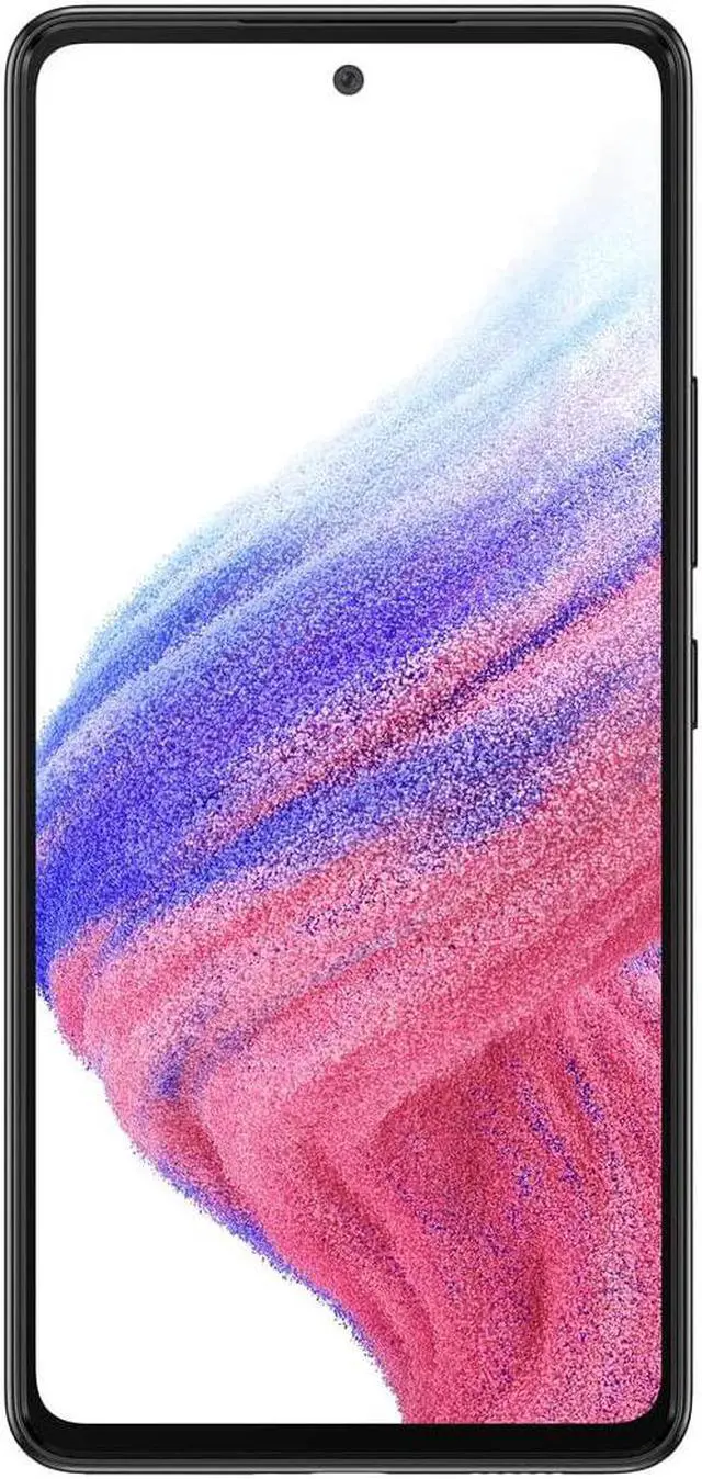 Alt view image 4 of 14 - Samsung Galaxy A53 5G A536U 128GB GSM/CDMA Unlocked Android Smartphone (USA Variant) - Awesome Black