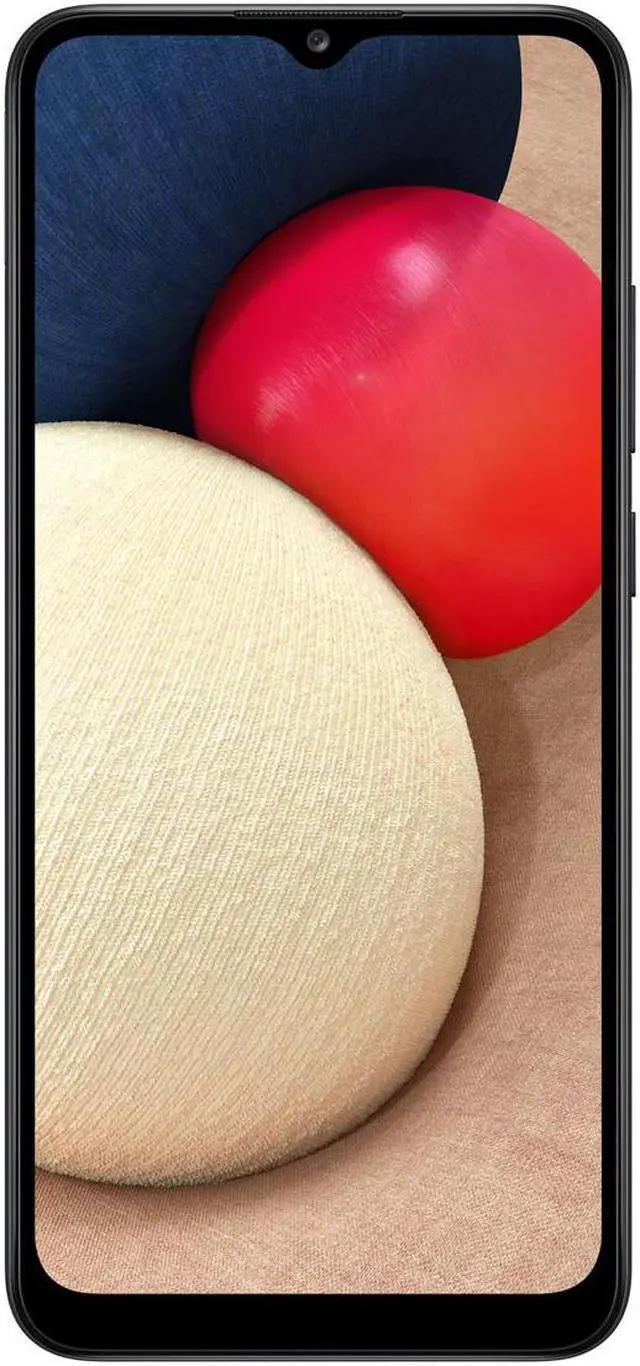 Main image of Samsung Galaxy A02s A025U 32GB GSM / CDMA Unlocked Android Smartphone - Black