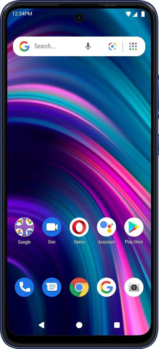 Main image of BLU G91s G0550WW 128GB GSM Unlocked Android Smartphone - Dark Blue