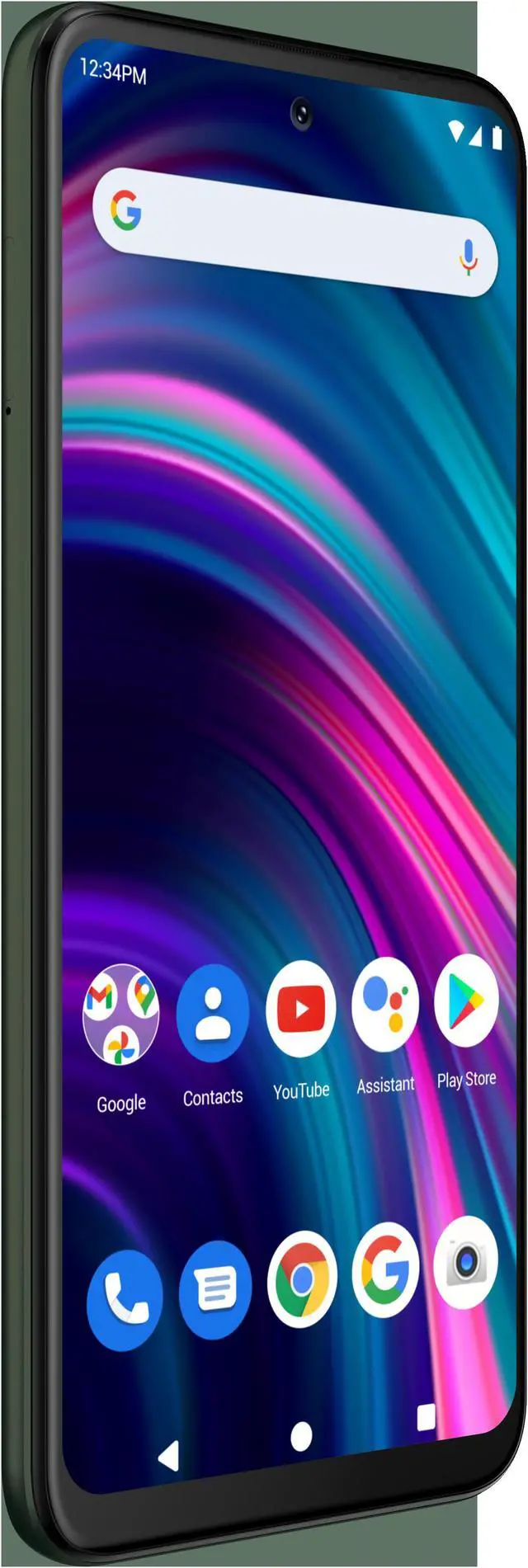Alt view image 3 of 7 - BLU G71+ G0571WW 128GB GSM Unlocked Android Smartphone - Green