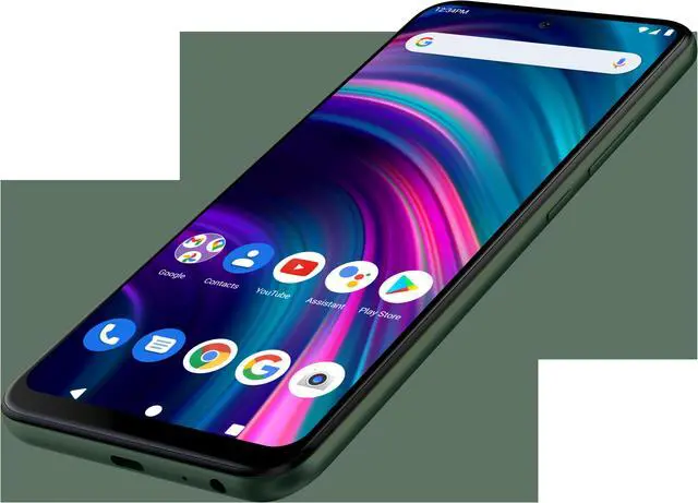 Alt view image 7 of 7 - BLU G71+ G0571WW 128GB GSM Unlocked Android Smartphone - Green