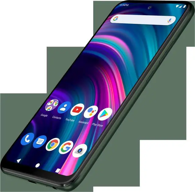 Alt view image 5 of 7 - BLU G71+ G0571WW 128GB GSM Unlocked Android Smartphone - Green