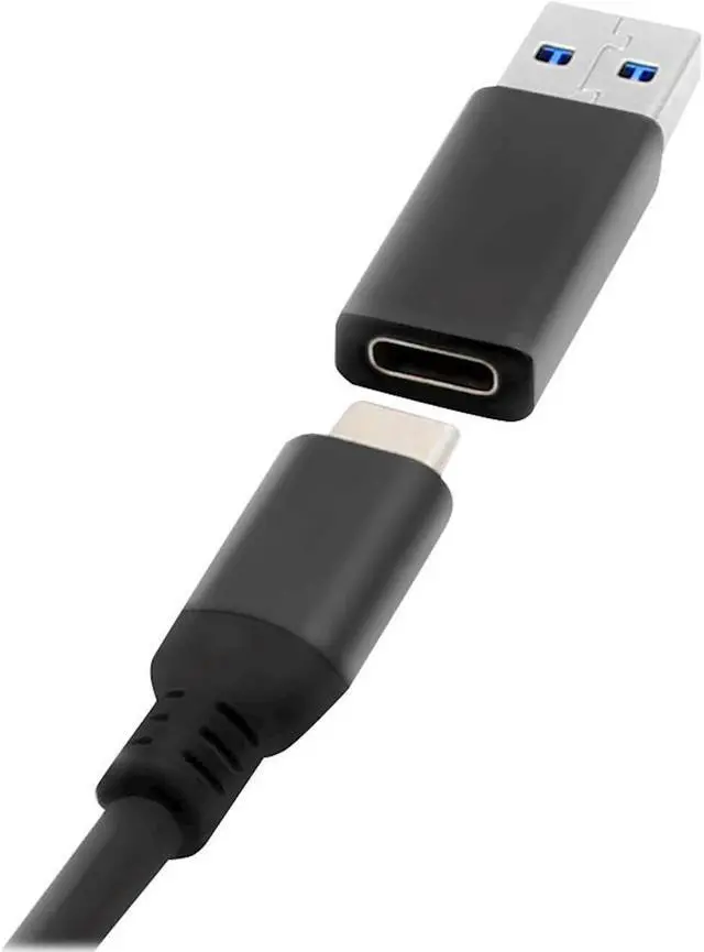 Alt view image 2 of 7 - CASEMATIX - 13’ Charge-And-Sync Cable For PC Gaming On Meta Quest 3S, 3, 2 and Pro VR Headset - Black