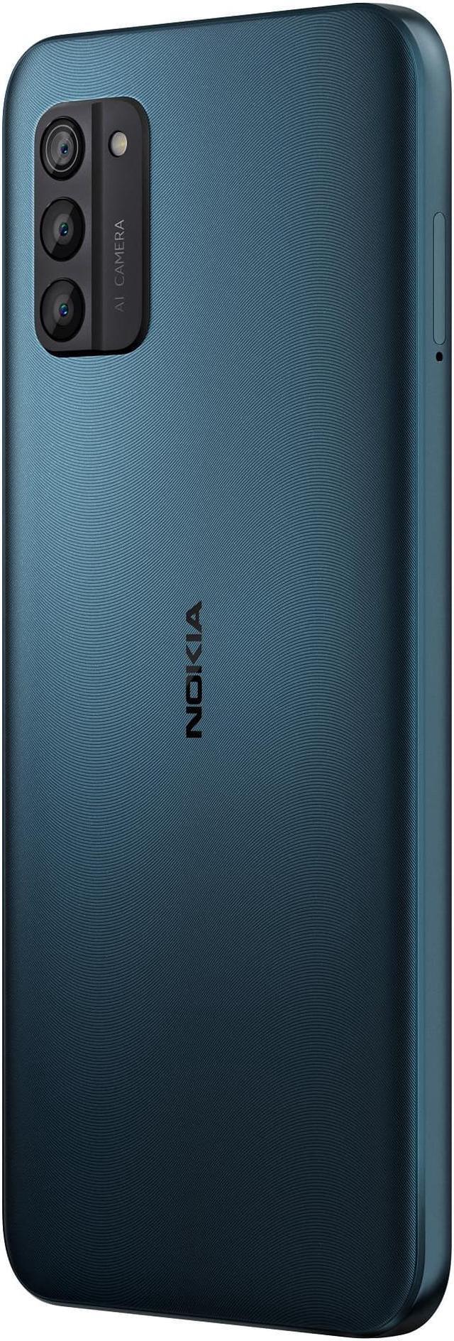 Alt view image 7 of 7 - Nokia G100 TA-1430 128GB GSM Unlocked Android Smartphone - Nordic Blue