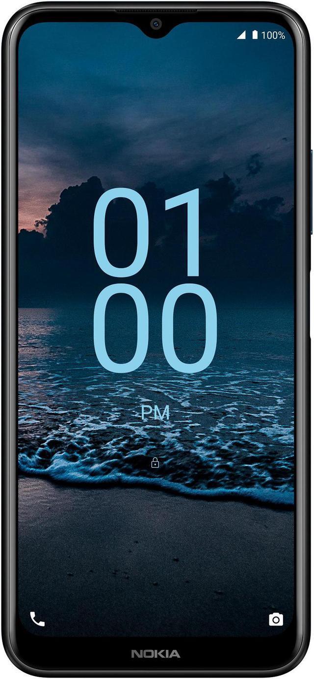 Alt view image 2 of 7 - Nokia G100 TA-1430 128GB GSM Unlocked Android Smartphone - Nordic Blue