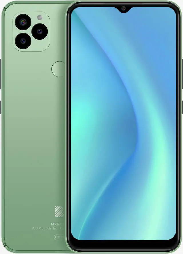 Alt view image 3 of 6 - BLU S91 S0690WW 128GB Dual SIM GSM Unlocked Android Smartphone - Green