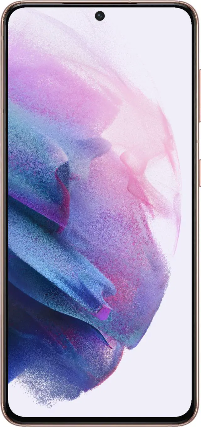 Alt view image 2 of 7 - Samsung Galaxy S21 5G G991U 128GB GSM/CDMA Unlocked Android Smartphone (USA Version) - Phantom Violet