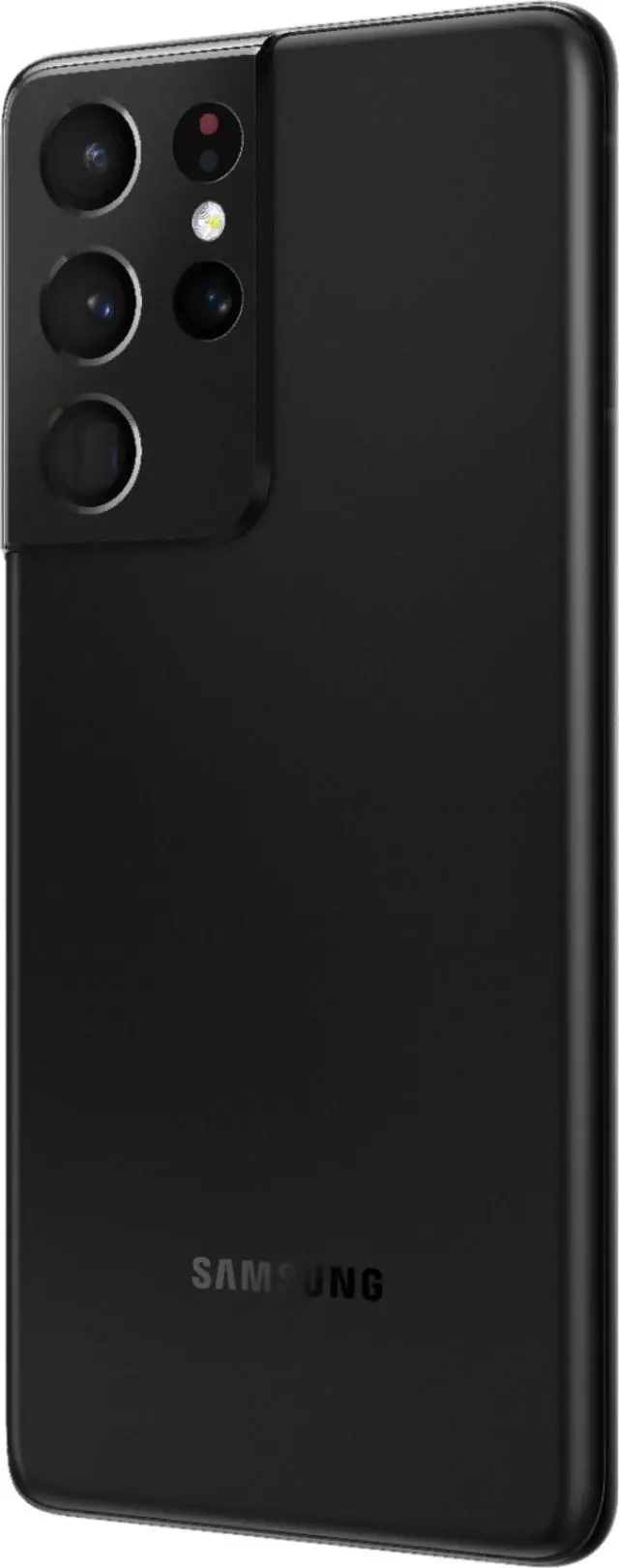 Alt view image 7 of 7 - Samsung Galaxy S21 Ultra 5G G998U 128GB GSM/CDMA Unlocked Android Smartphone (USA Version) - Phantom Black