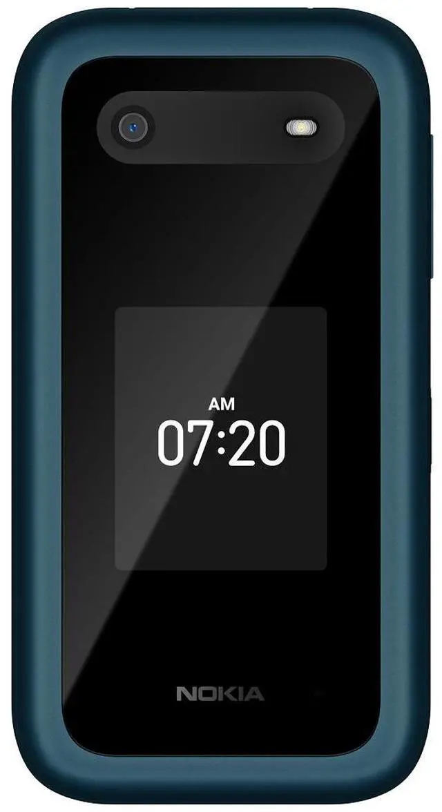 Alt view image 4 of 10 - NOKIA 2780 Flip TA-1420 GSM / Verizon Unlocked Flip Phone - Blue