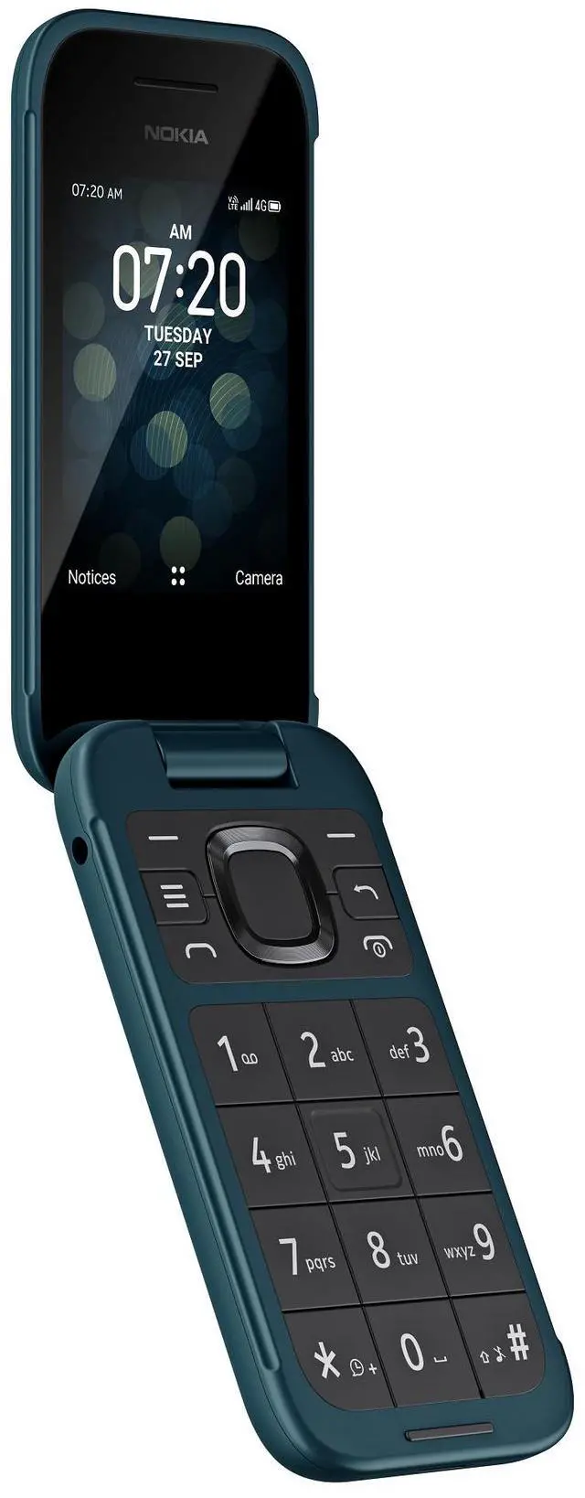 Alt view image 7 of 10 - NOKIA 2780 Flip TA-1420 GSM / Verizon Unlocked Flip Phone - Blue