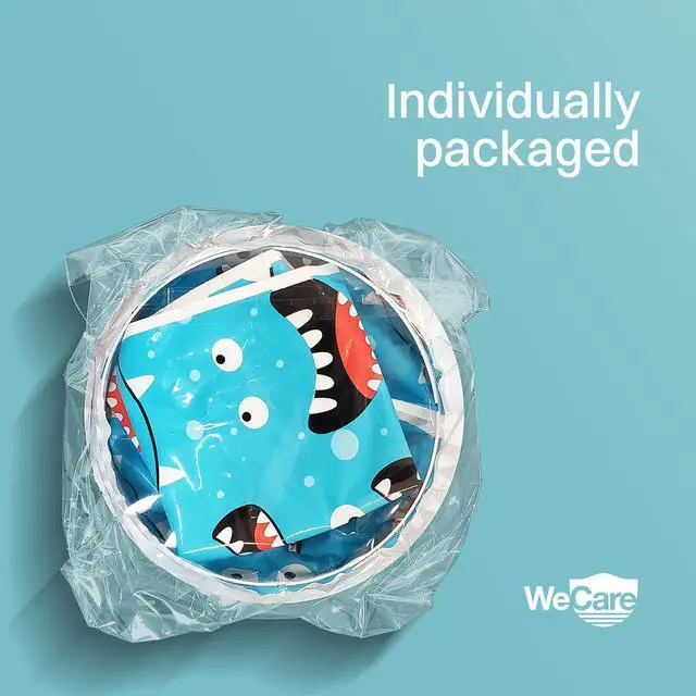Alt view image 4 of 7 - WeCare Kids Disposable Emesis Bags For Nausea and Motion Sickness - Indivdually Wrapped - 20 Pack - Monster Print