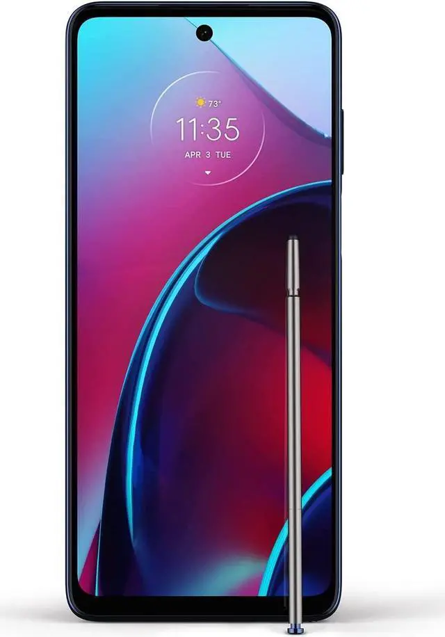 Alt view image 5 of 19 - Motorola Moto G Stylus | 2022 | 2-Day Battery | Unlocked | Made for US 4/128GB | 50MP Camera | Twilight Blue