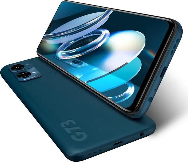 Alt view image 6 of 7 - BLU G73 G0771 128GB GSM Unlocked Android Smart Phone - Nordic Blue