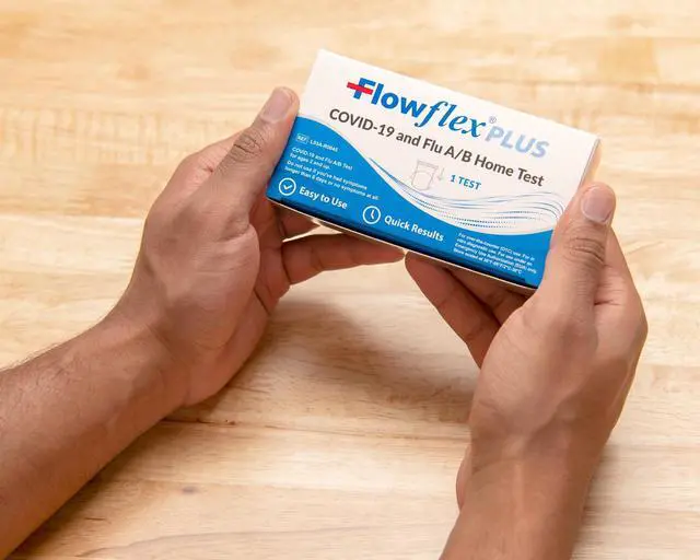 Alt view image 3 of 5 - Flowflex Plus COVID-19 and Flu A/B Home Test - (1 Package 1 Test) Flu A&B 3-in-1 Antigen Rapid Test, Results in 15 Minutes, FDA Authorized