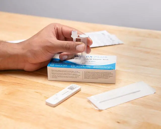 Alt view image 4 of 5 - Flowflex Plus COVID-19 and Flu A/B Home Test - (1 Package 1 Test) Flu A&B 3-in-1 Antigen Rapid Test, Results in 15 Minutes, FDA Authorized