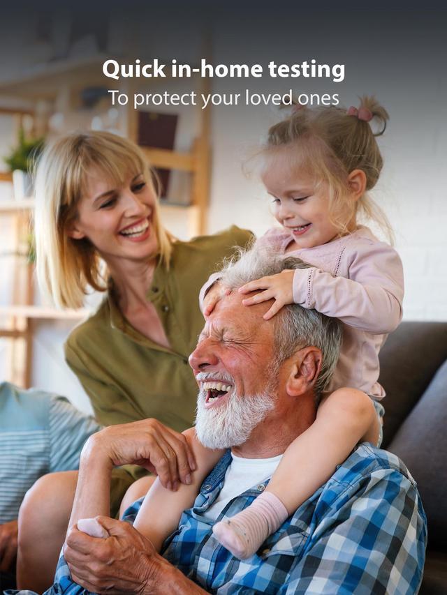 Alt view image 5 of 6 - iHealth® COVID-19/Flu A&B 3-in-1 Antigen Rapid Test, FDA Authorized (1 Pack, 2 Tests Total)