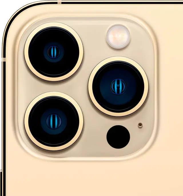 Alt view image 2 of 3 - Apple iPhone 13 Pro 5G 256GB GSM/CDMA Fully Unlocked - Gold / Grade B