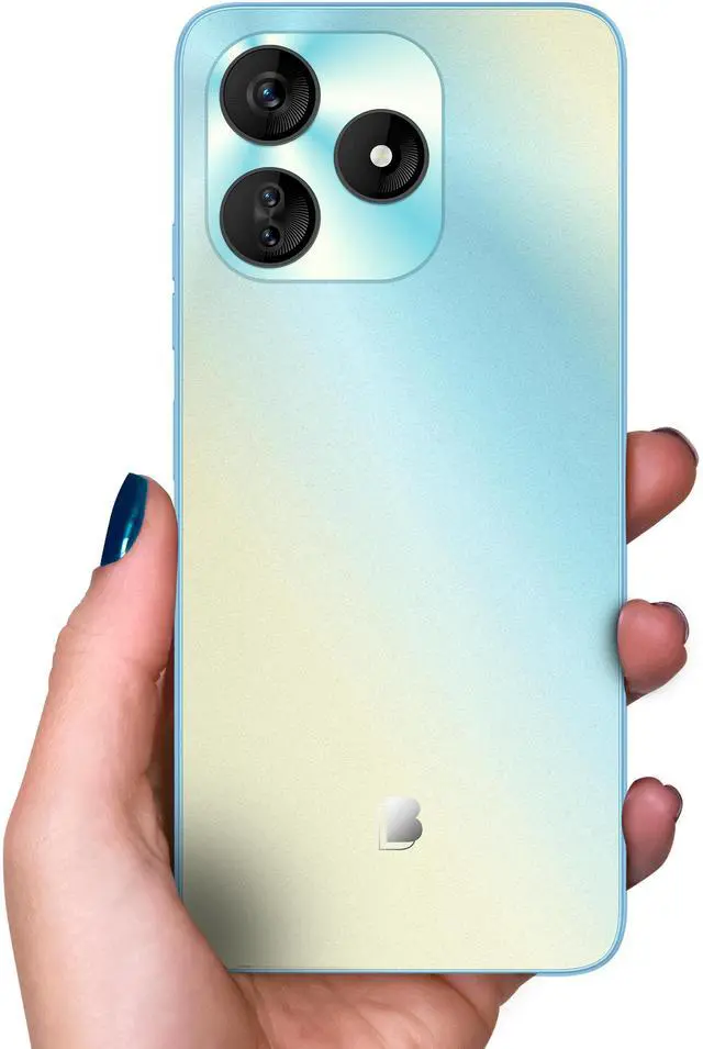 Alt view image 4 of 12 - BLU G64L G0990WW 128GB Dual-SIM GSM Unlocked, Light Blue